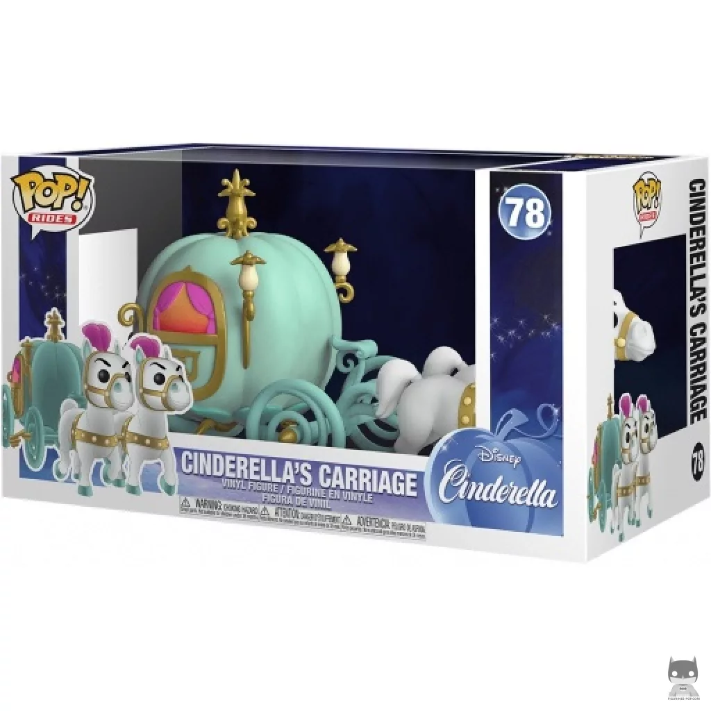 Cinderella's Carriage Funko Pop! figure in its box
