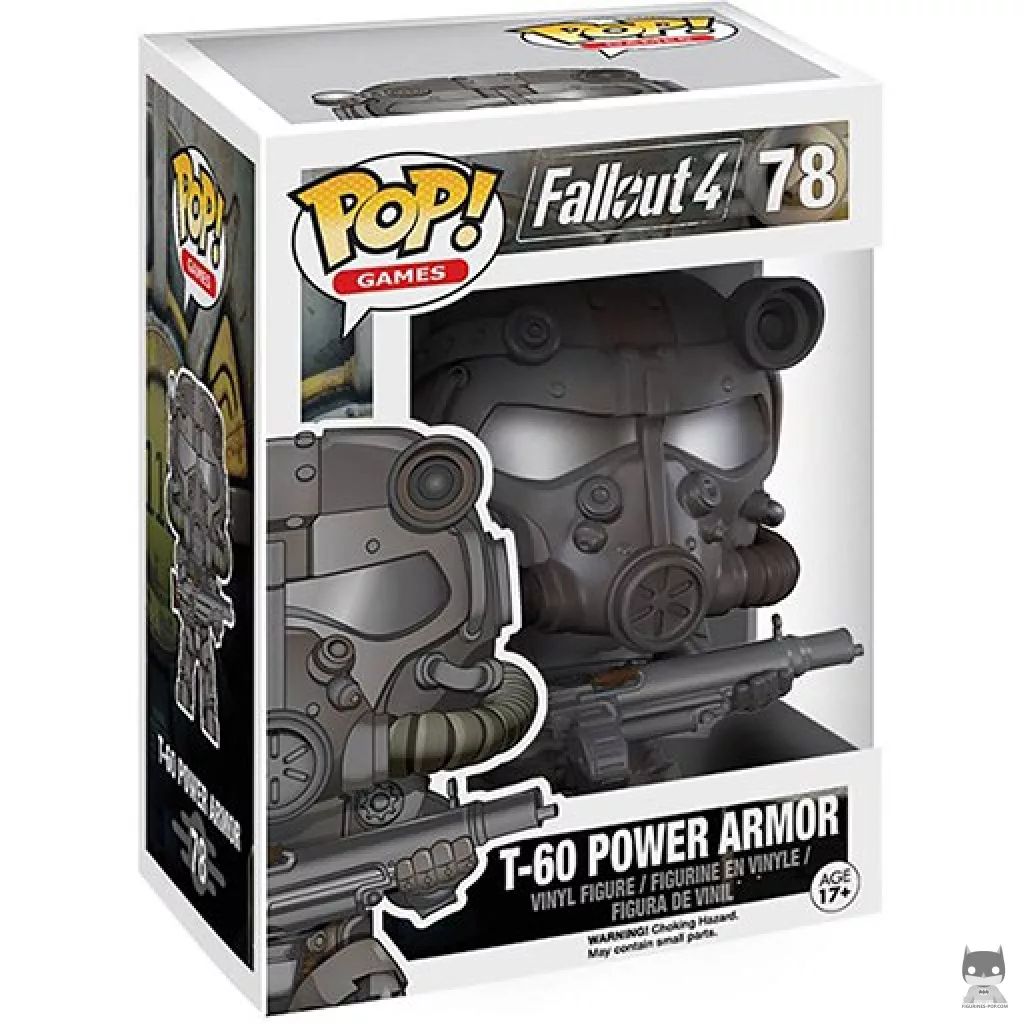 T-60 Power Armor Funko Pop! figure in its box
