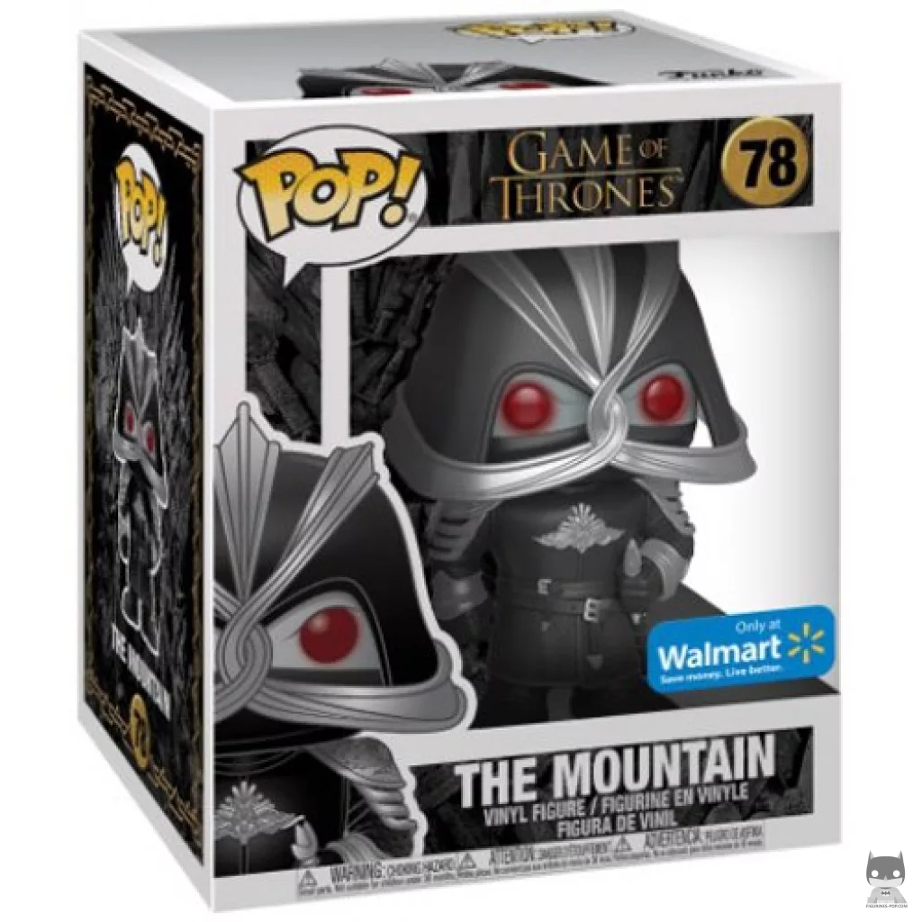 The Mountain (Supersized) Funko Pop! figure in its box