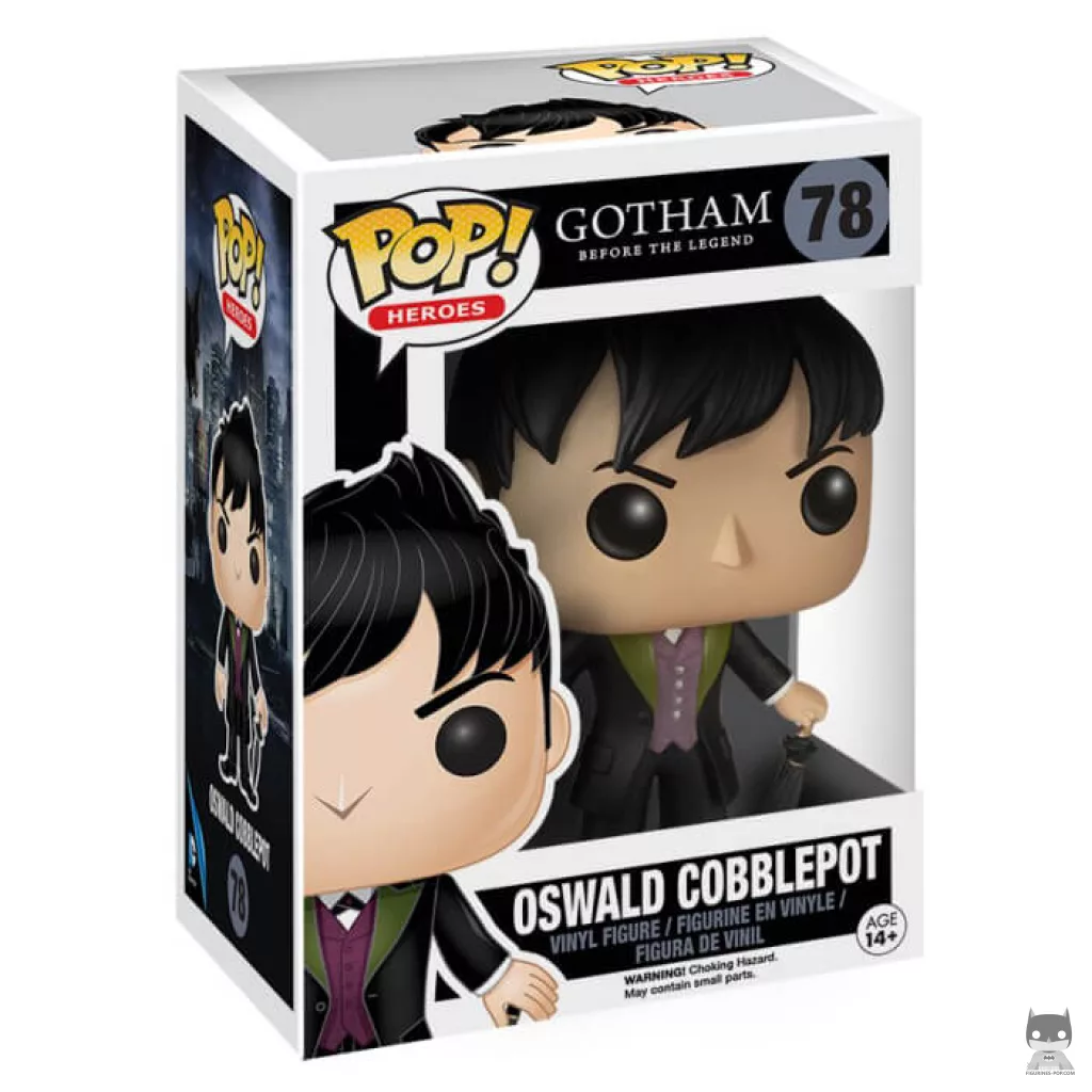 Oswald Cobblepot Funko Pop! figure in its box