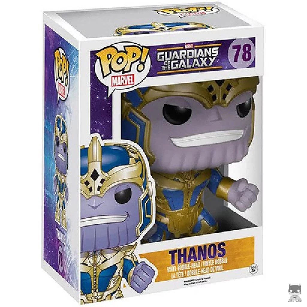 Thanos (Supersized) Funko Pop! figure in its box