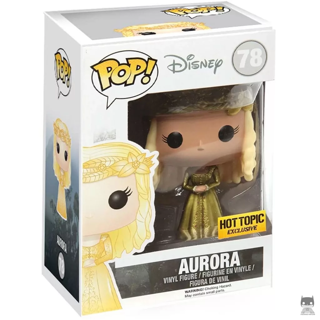 Aurora (Metallic) Funko Pop! figure in its box