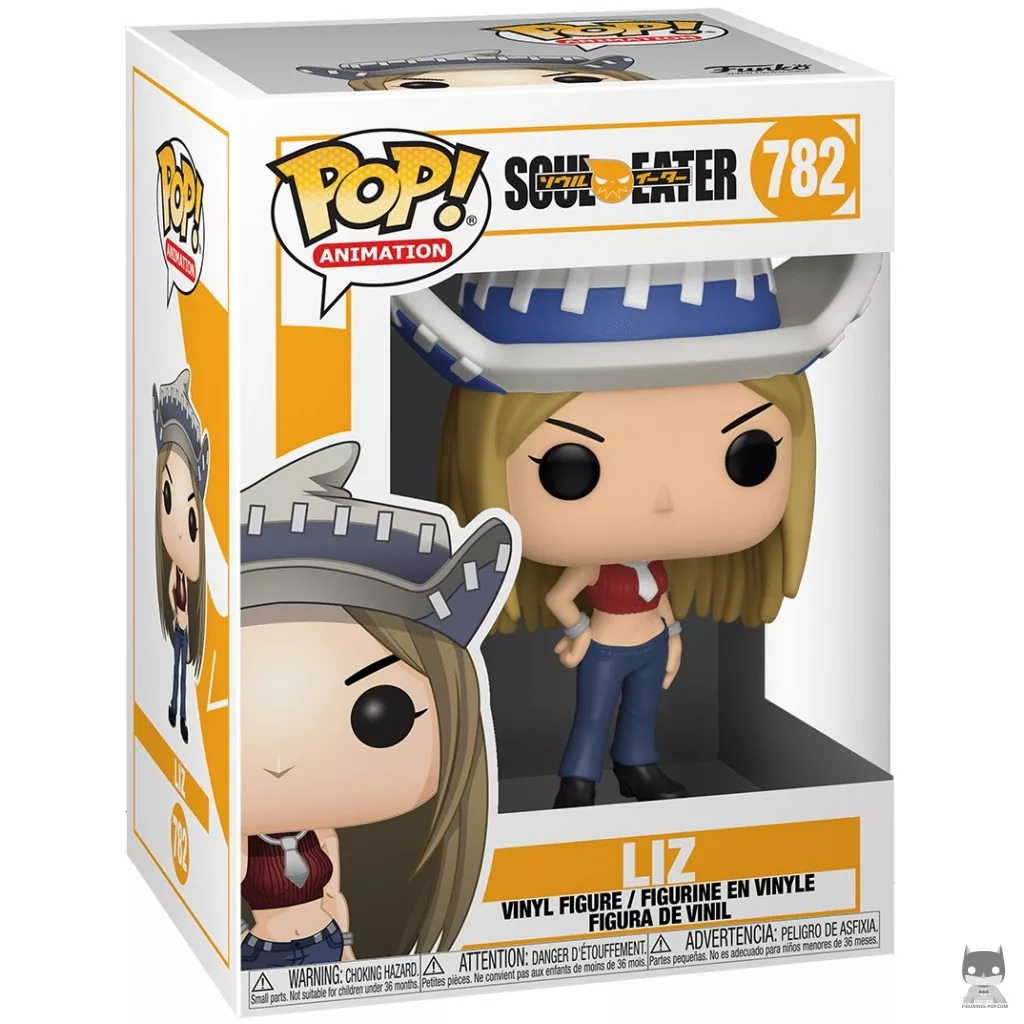 Liz Funko Pop! figure in its box