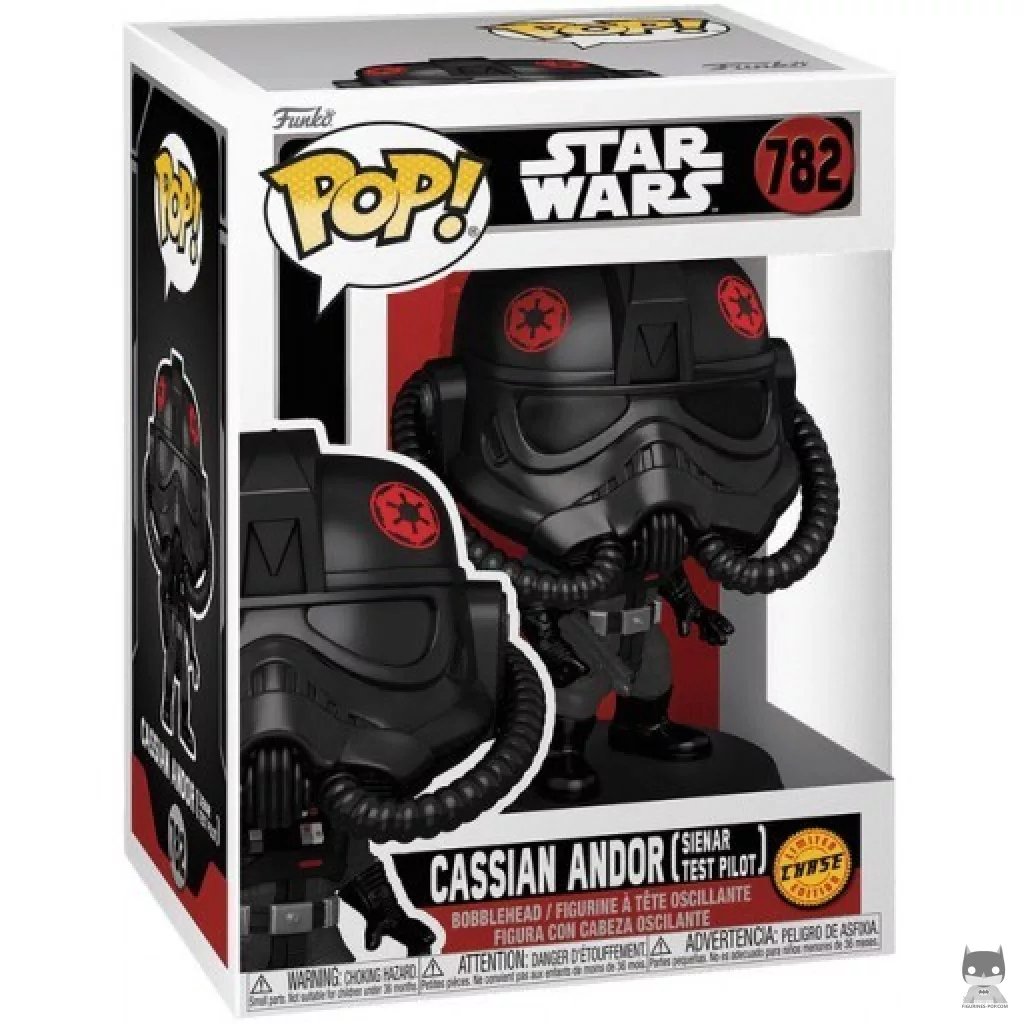 Cassian Andor (Sienar Test Pilot) (Chase) Funko Pop! figure in its box