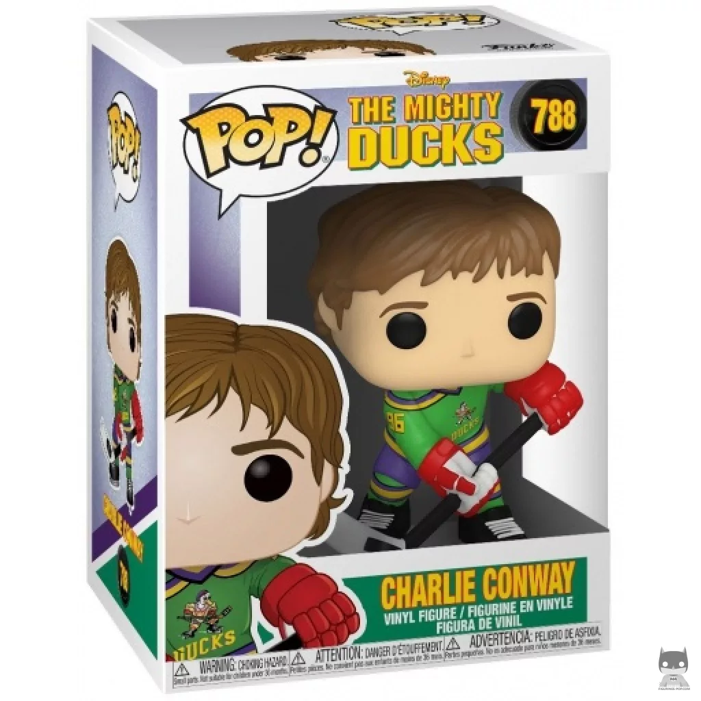 Charlie Conway Funko Pop! figure in its box