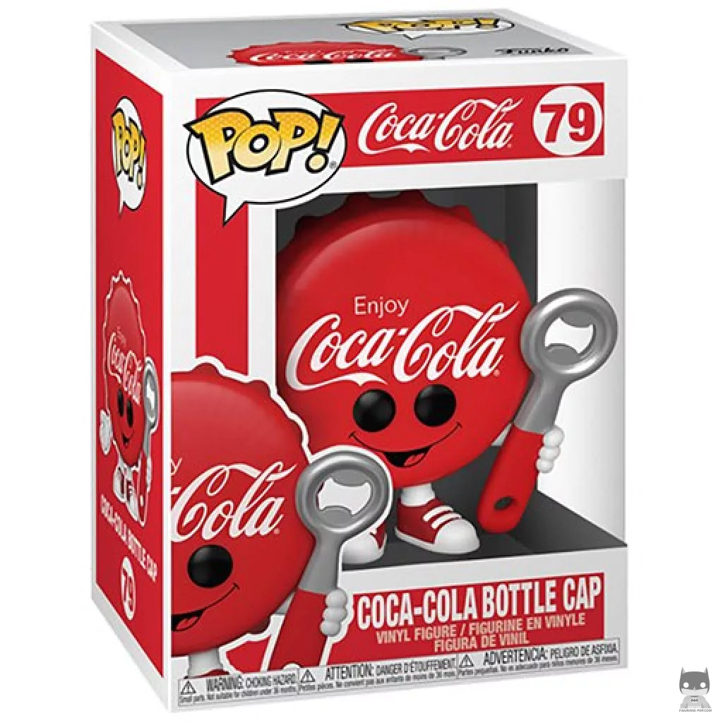 Coca-Cola Bottle Cap Funko Pop! figure in its box