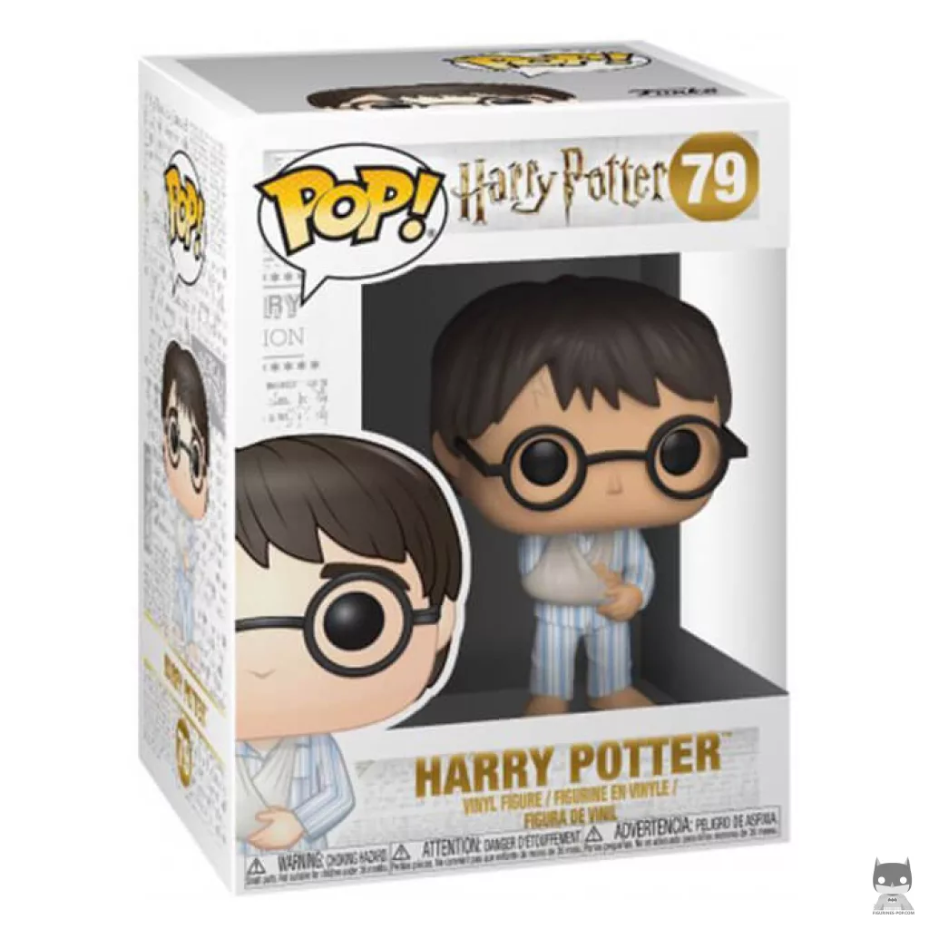 Harry Potter with broken arm Funko Pop! figure in its box