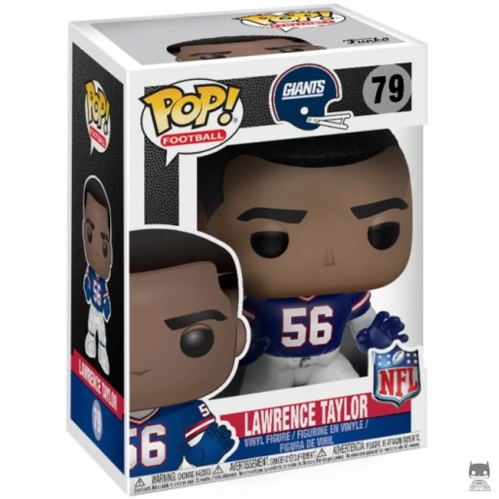 Lawrence Taylor (Giants Throwback) Funko Pop! figure in its box