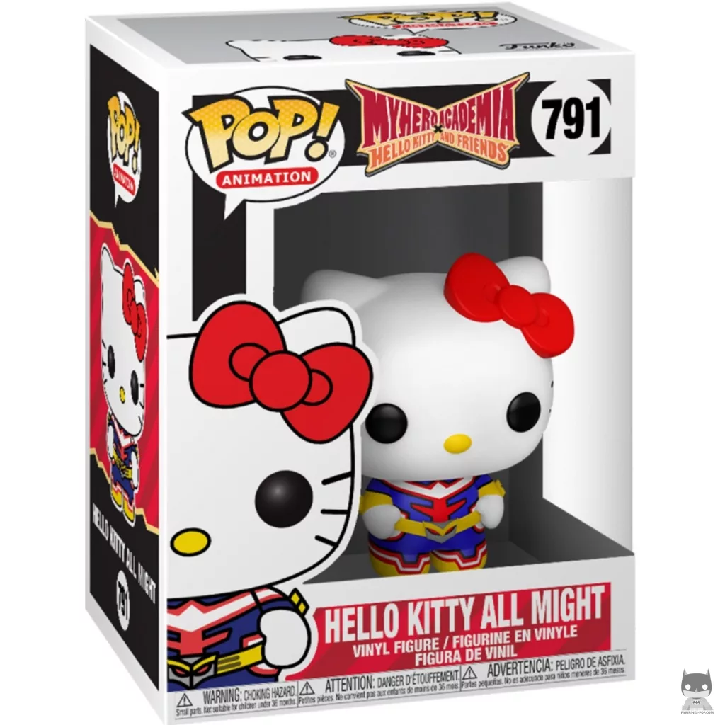 Hello Kitty All Might Funko Pop! figure in its box