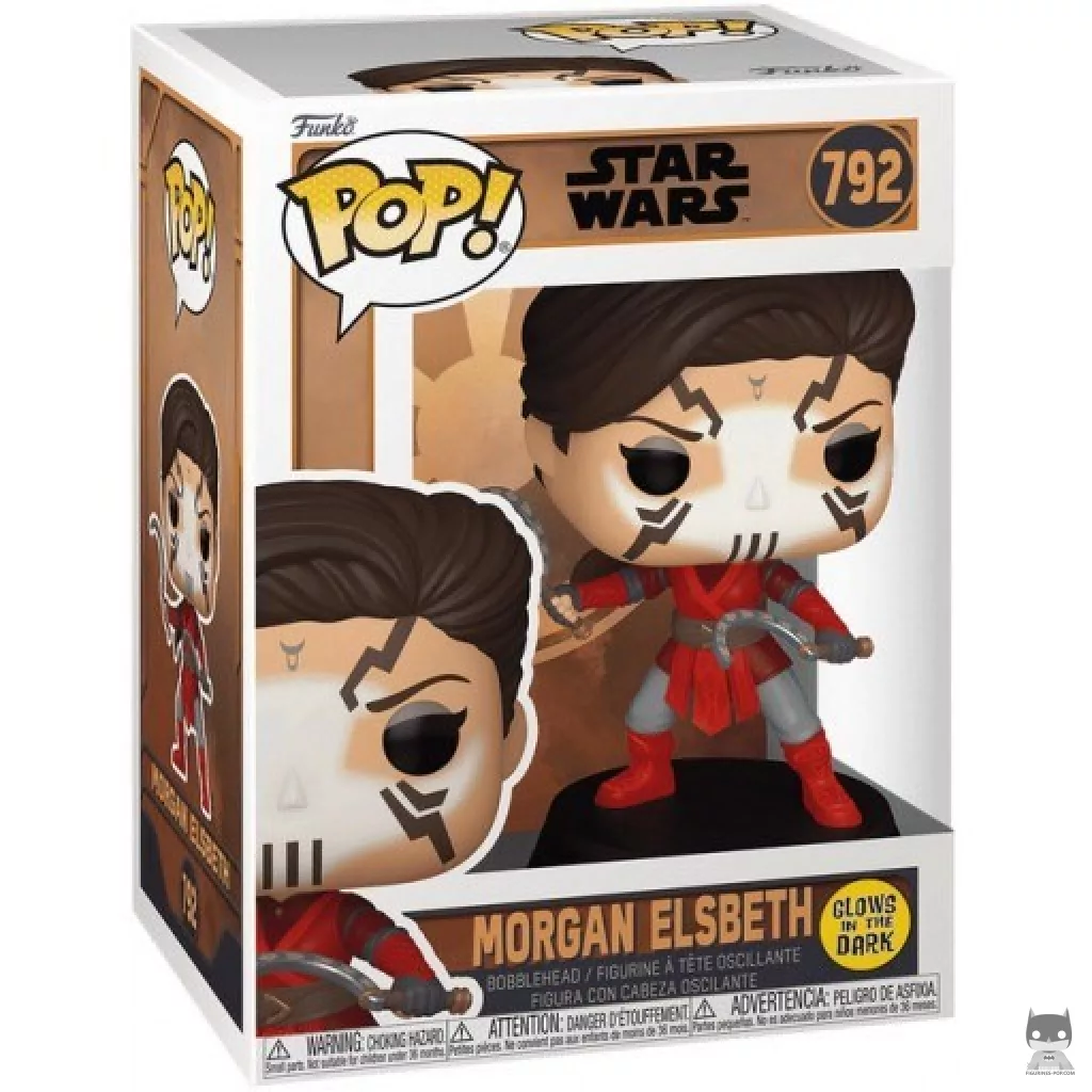 Morgan Elsbeth (Glow in the Dark) Funko Pop! figure in its box