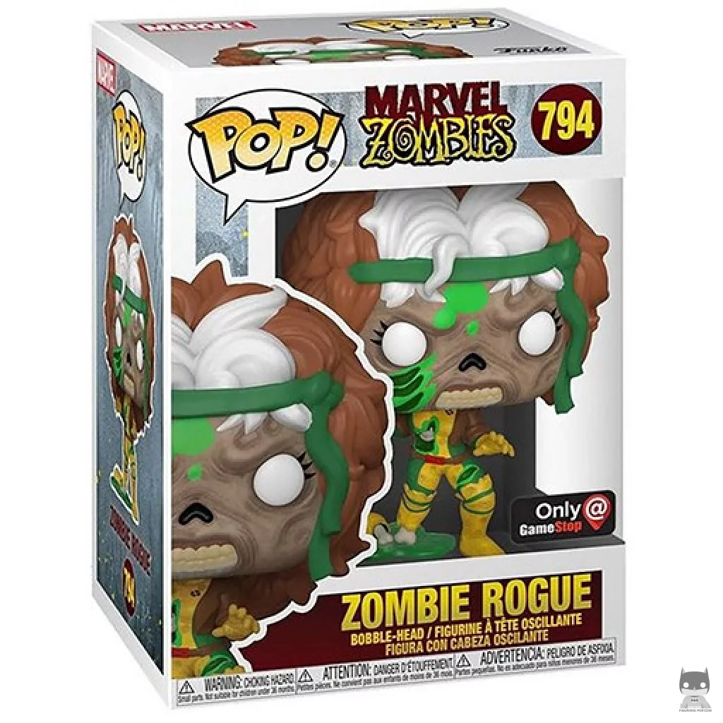 Zombie Rogue Funko Pop! figure in its box