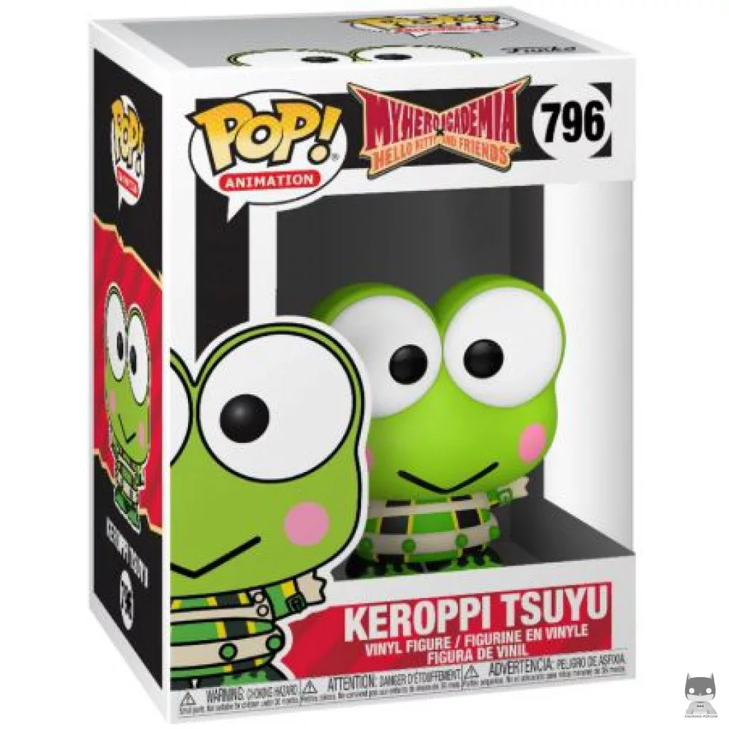 Keroppi Tsuyu Funko Pop! figure in its box