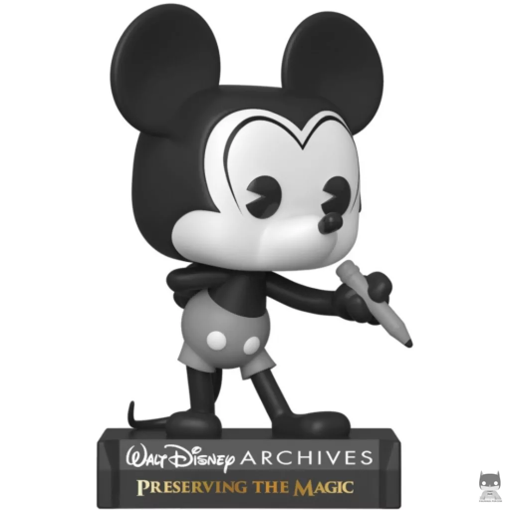 Plane Crazy Mickey (Black & White) Funko Pop! figure (Mickey Mouse & Friends)