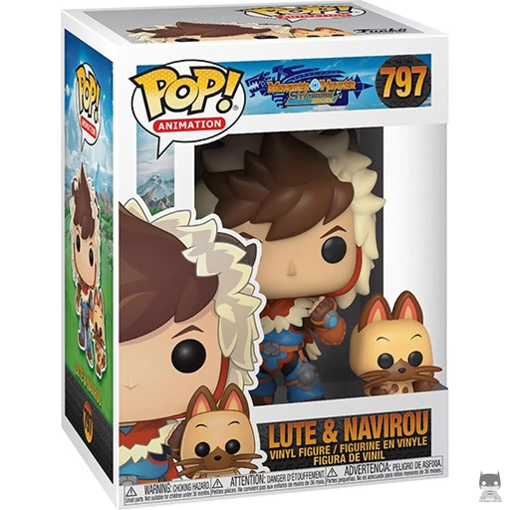 Lute & Navirou Funko Pop! figure in its box