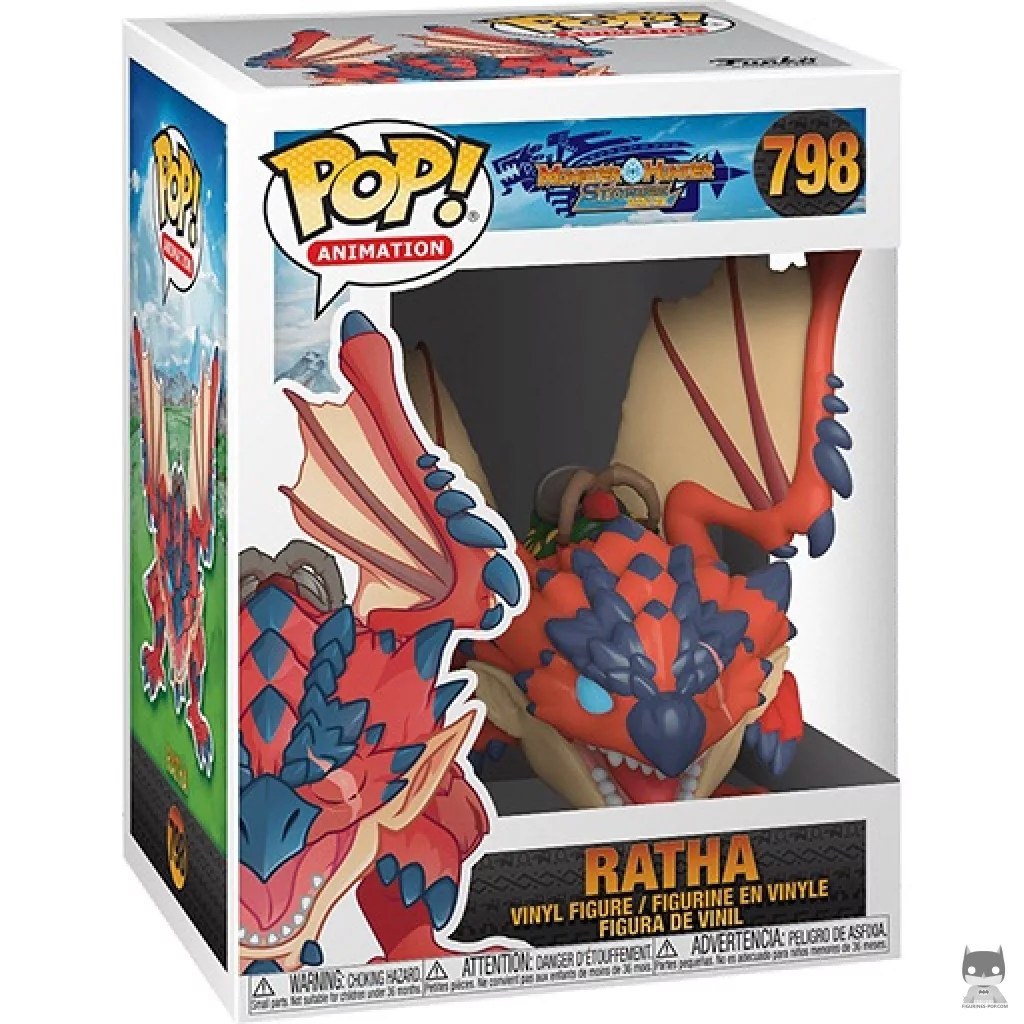 Ratha Funko Pop! figure in its box
