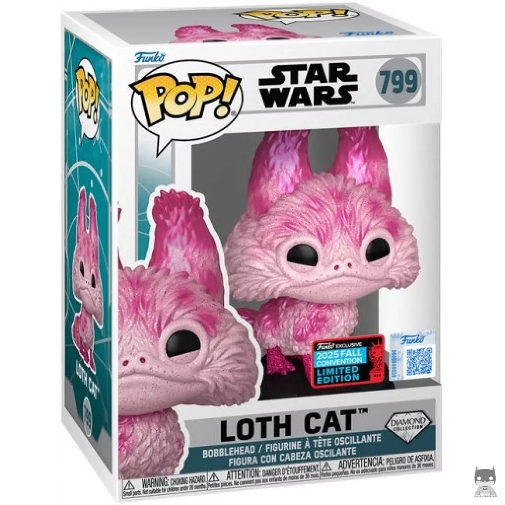 Loth Cat (Diamond Glitter) Funko Pop! figure in its box