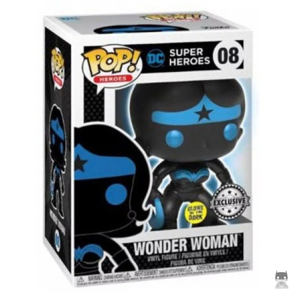 Wonder Woman (Silhouette) Funko Pop! figure in its box