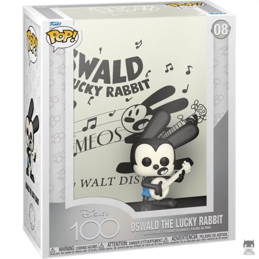 Oswald The Lucky Rabbit Funko Pop! figure in its box