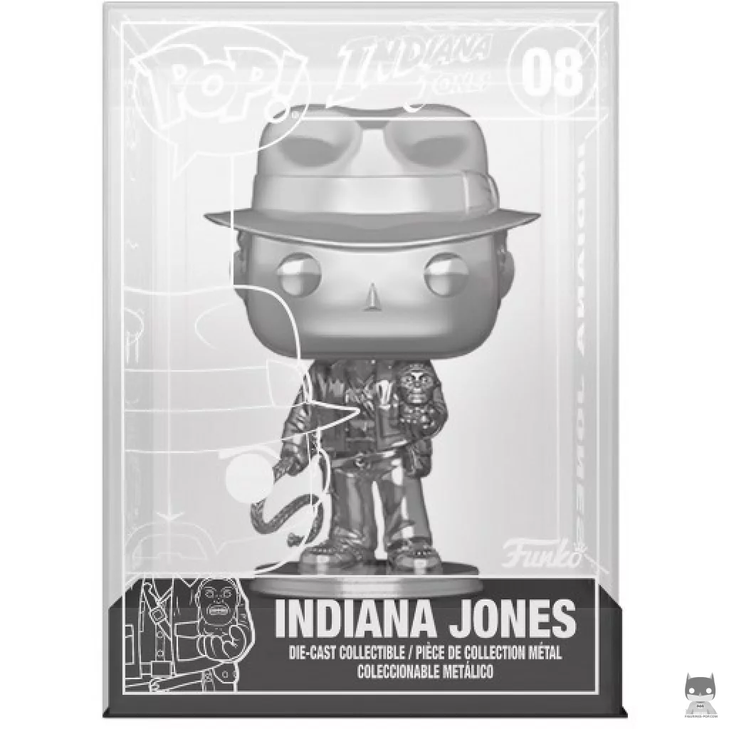 Indiana Jones with golden idol (Chase & Silver) Funko Pop! figure (Indiana Jones)