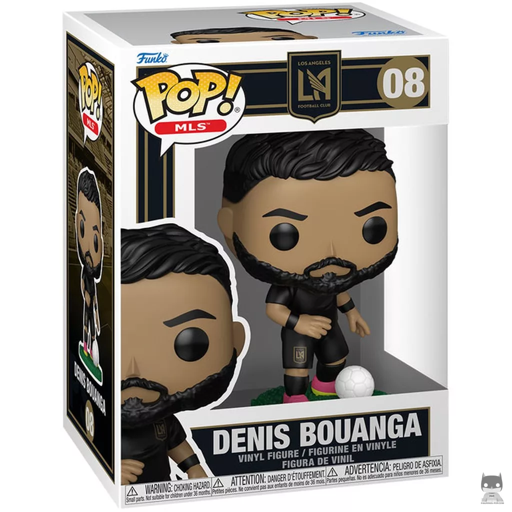 Denis Bouanga (Los Angeles FC) Funko Pop! figure in its box
