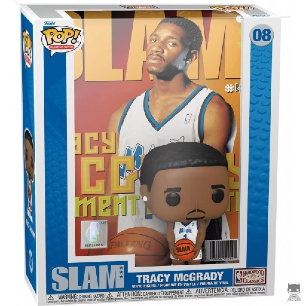 SLAM : Tracy McGrady Funko Pop! figure in its box