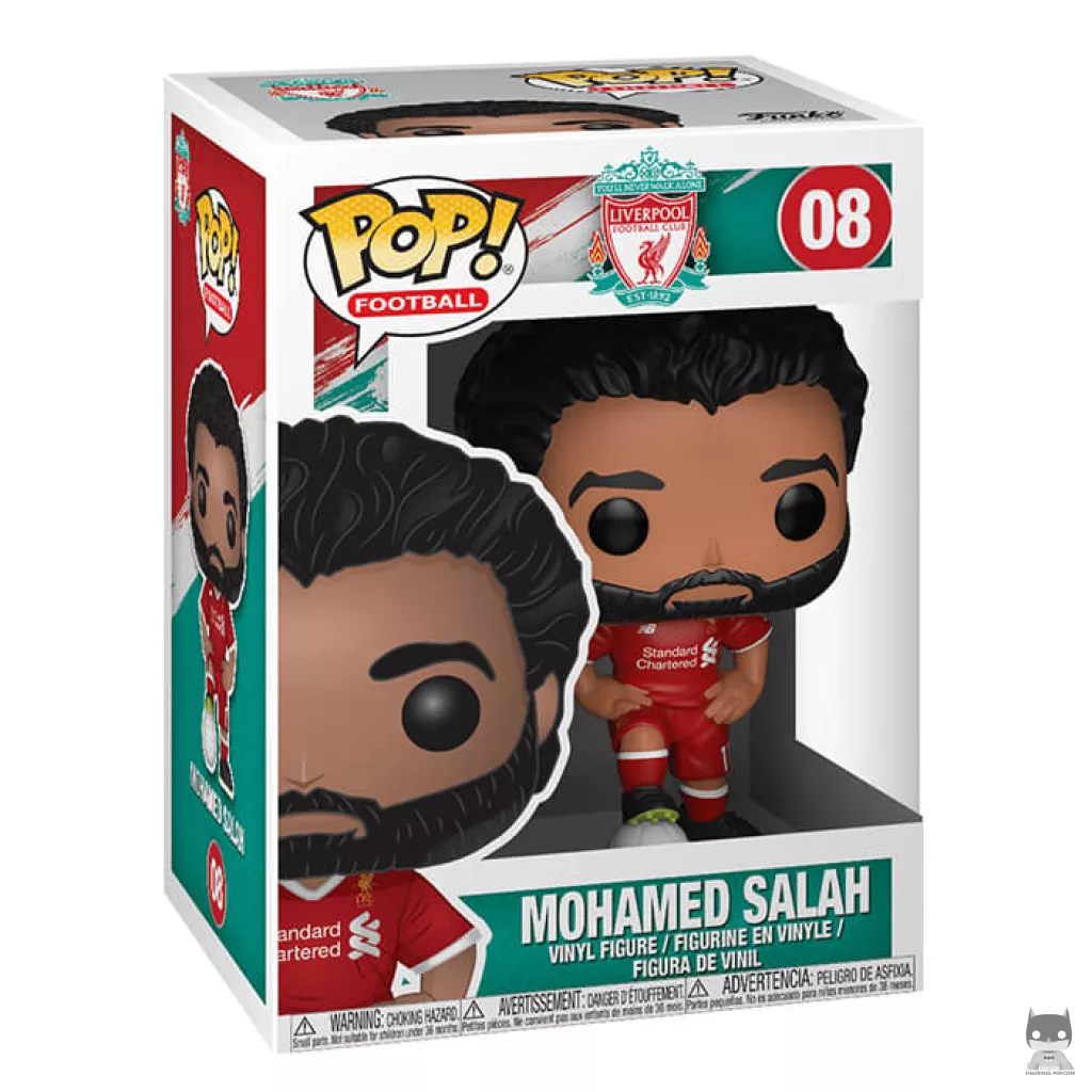 Mohamed Salah (Liverpool) Funko Pop! figure in its box
