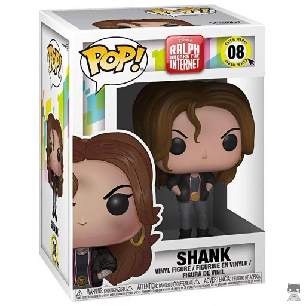 Shank Funko Pop! figure in its box