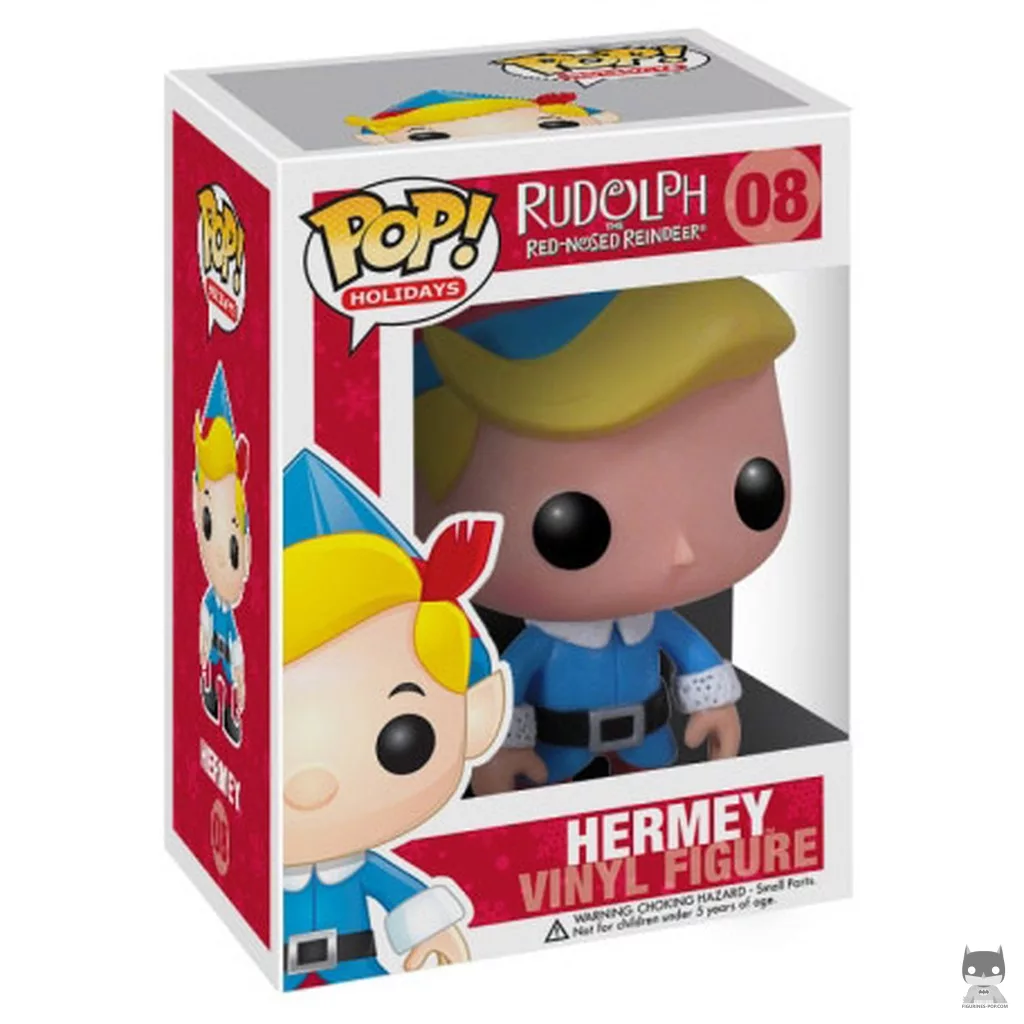 Hermey the Elf Funko Pop! figure in its box