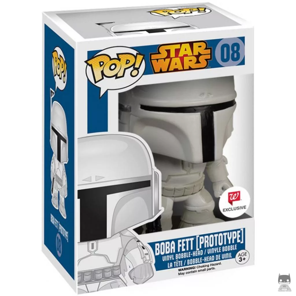 Boba Fett Prototype Funko Pop! figure in its box