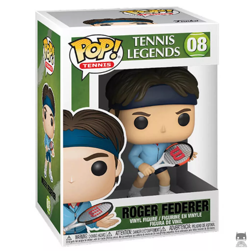 Roger Federer Funko Pop! figure in its box