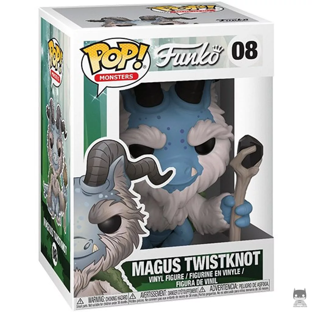Magnus Twistknot Funko Pop! figure in its box