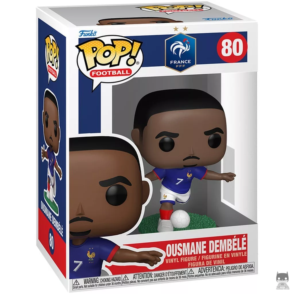 Ousmane Dembélé (France) Funko Pop! figure in its box