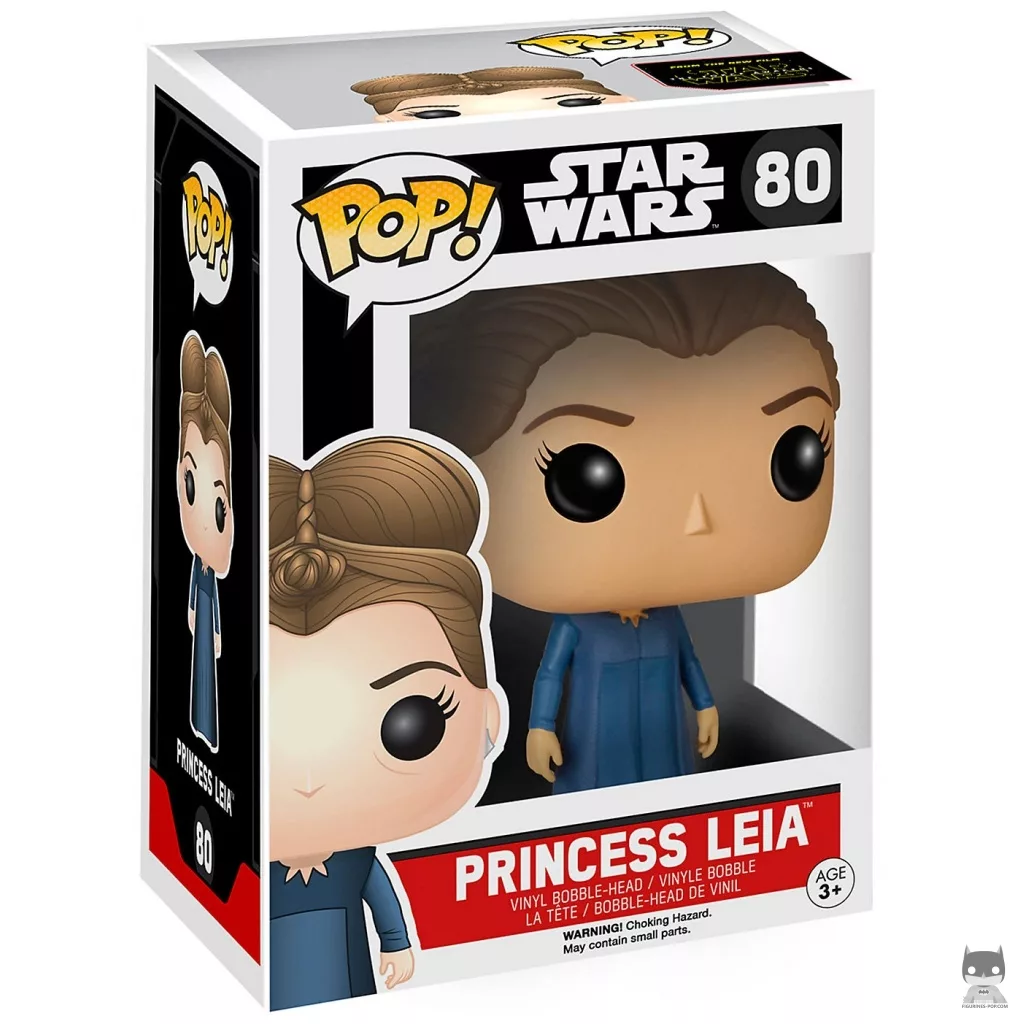 Princess Leia Funko Pop! figure in its box