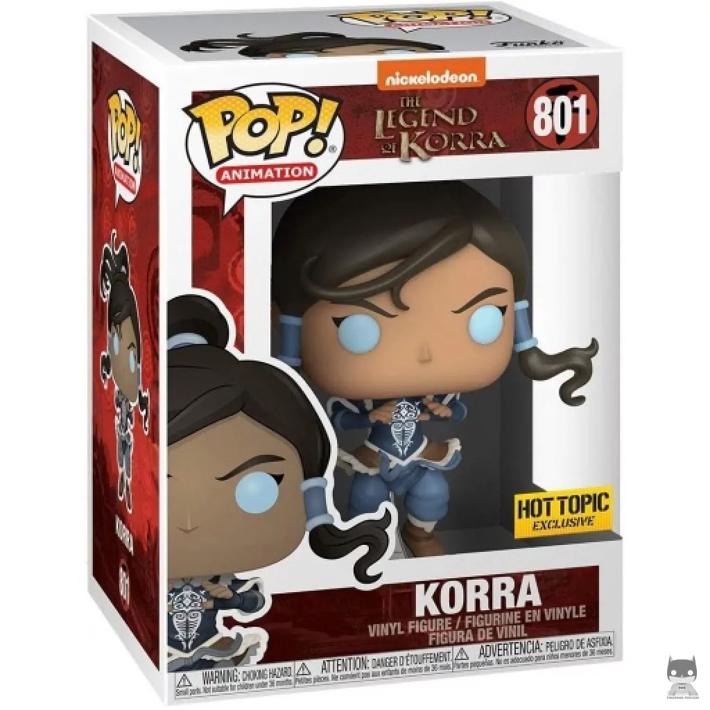 Korra (Chase) Funko Pop! figure in its box
