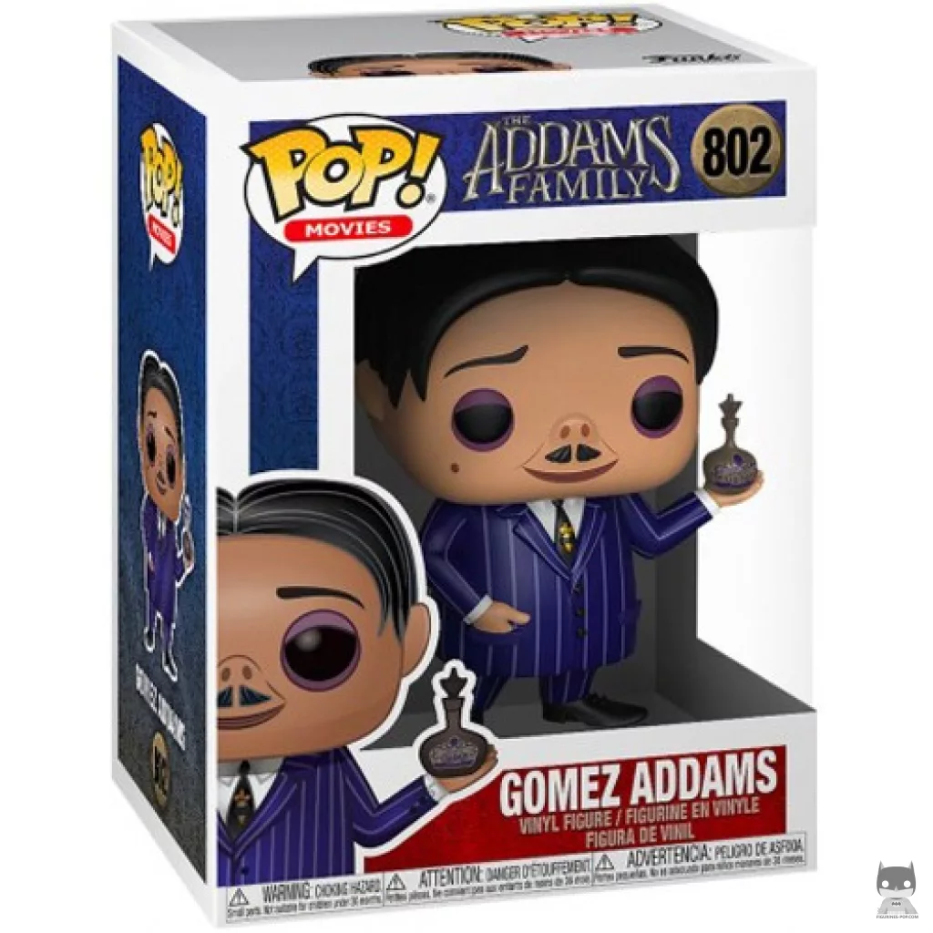 Gomez Addams Funko Pop! figure in its box