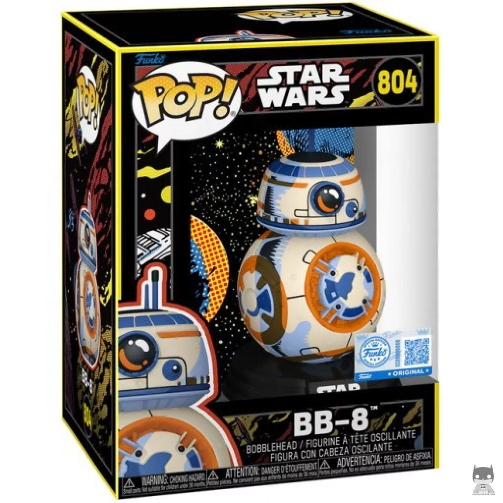 BB-8 Funko Pop! figure in its box