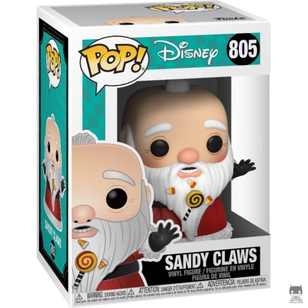 Sandy Claws Funko Pop! figure in its box