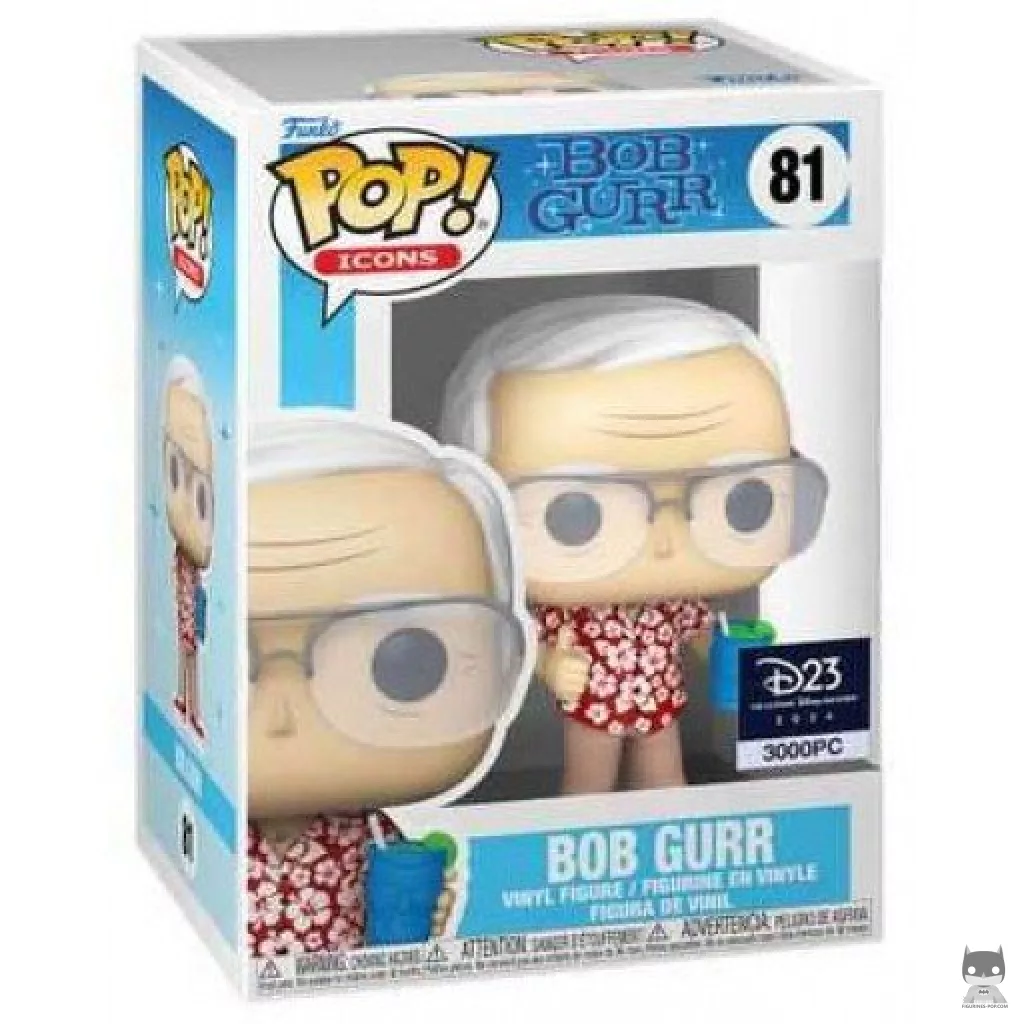 Bob Gurr Funko Pop! figure in its box