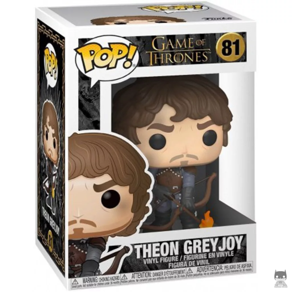 Theon Greyjoy Funko Pop! figure in its box