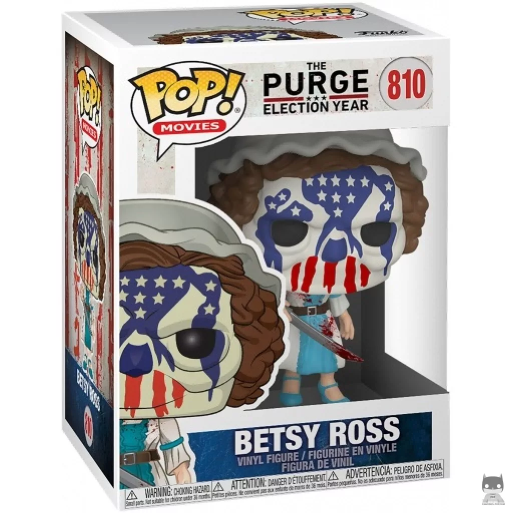 Betsy Ross Funko Pop! figure in its box
