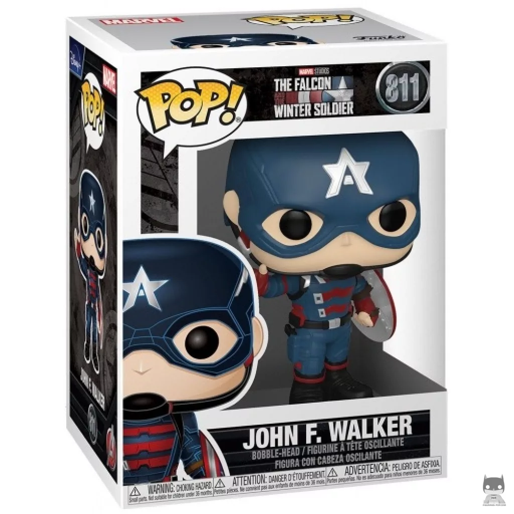 John F. Walker Funko Pop! figure in its box