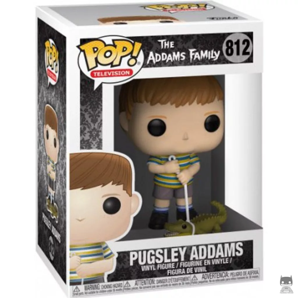 Pugsley Addams Funko Pop! figure in its box
