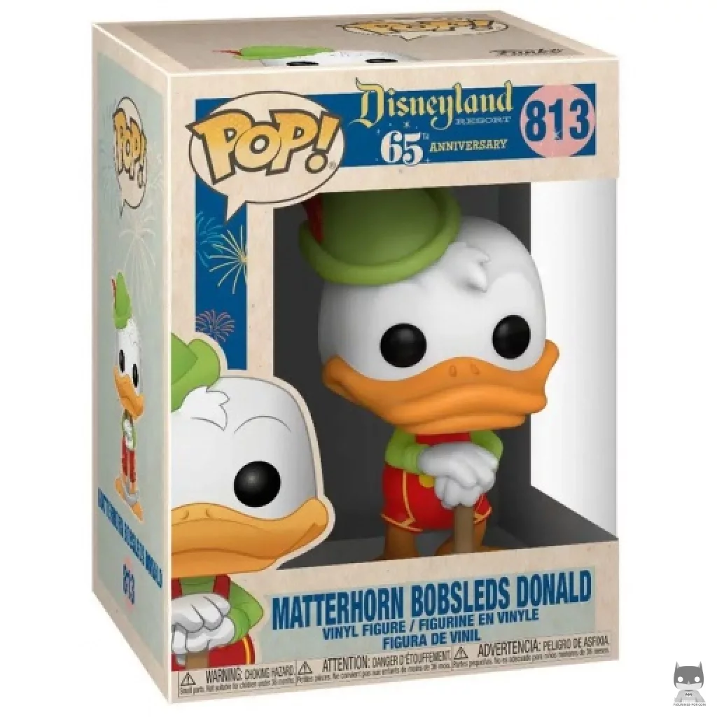 Donald in Lederhosen Funko Pop! figure in its box