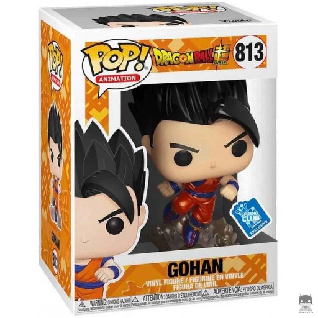 Gohan (Metallic) Funko Pop! figure in its box