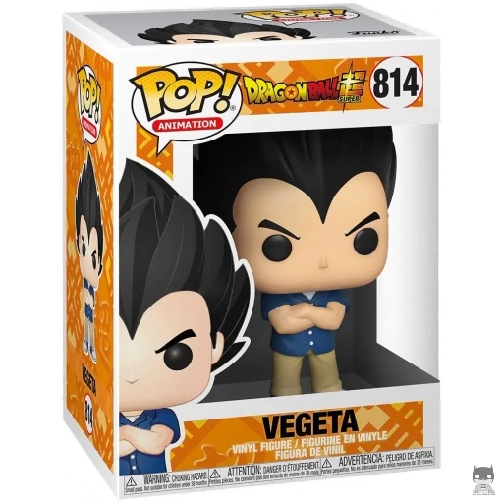 Vegeta Funko Pop! figure in its box