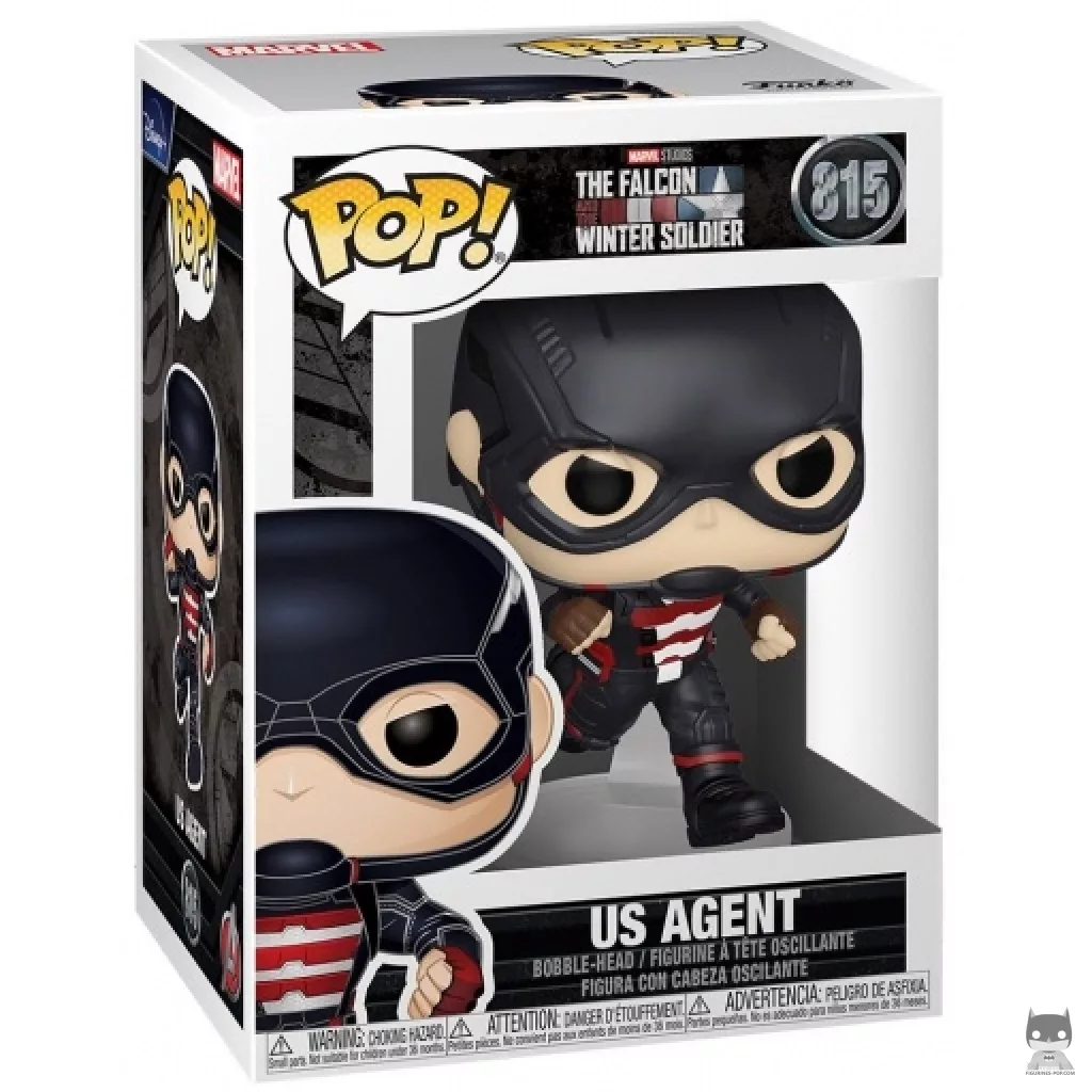 US Agent Funko Pop! figure in its box