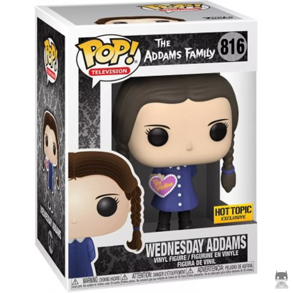 Wednesday Addams Funko Pop! figure in its box