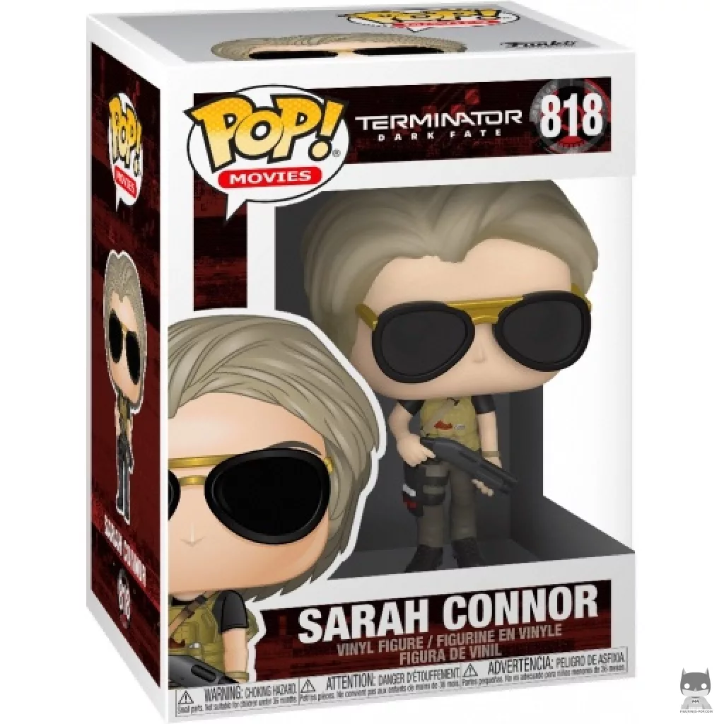 Sarah Connor Funko Pop! figure in its box
