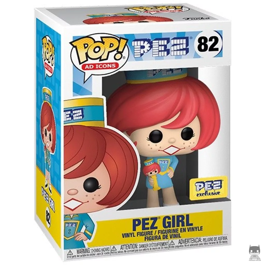 Pez Girl Funko Pop! figure in its box