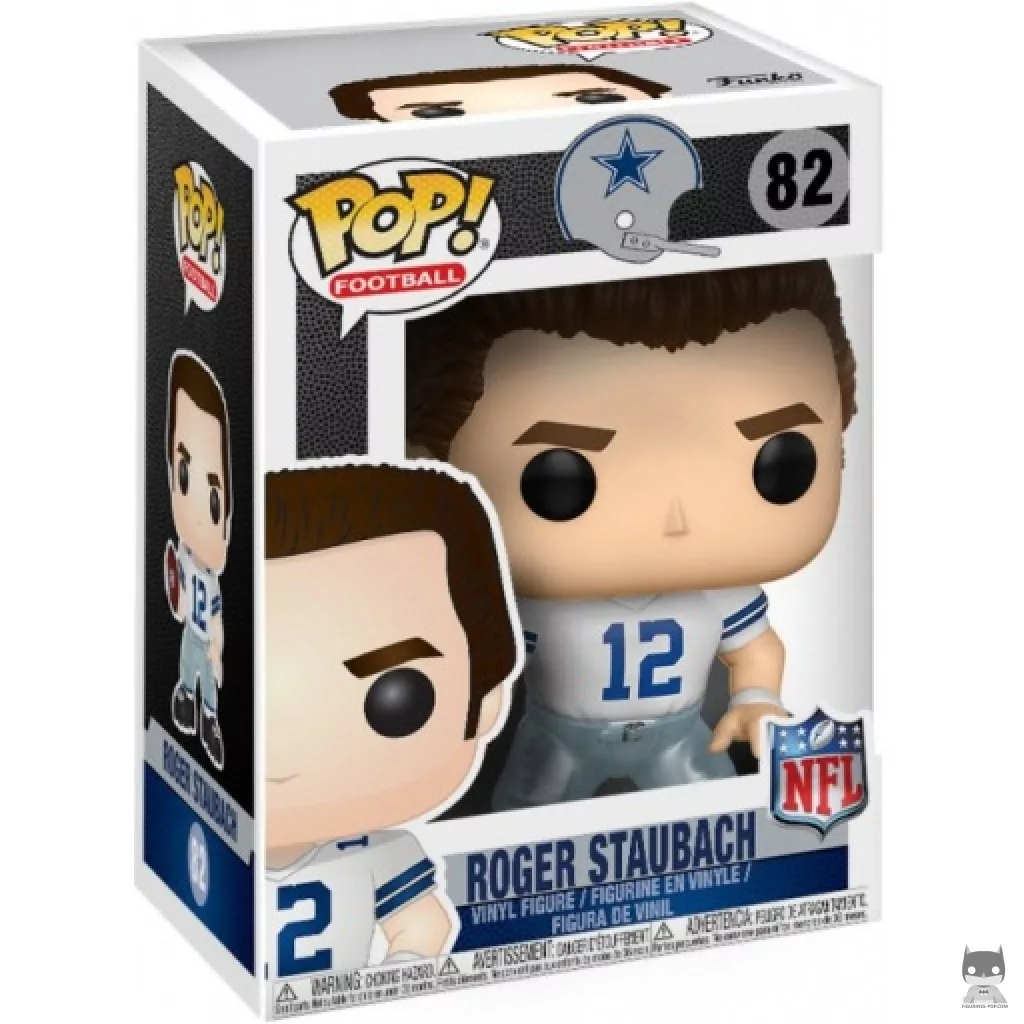 Roger Staubach (Cowboys Home) Funko Pop! figure in its box